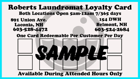 roberts laundromat customer